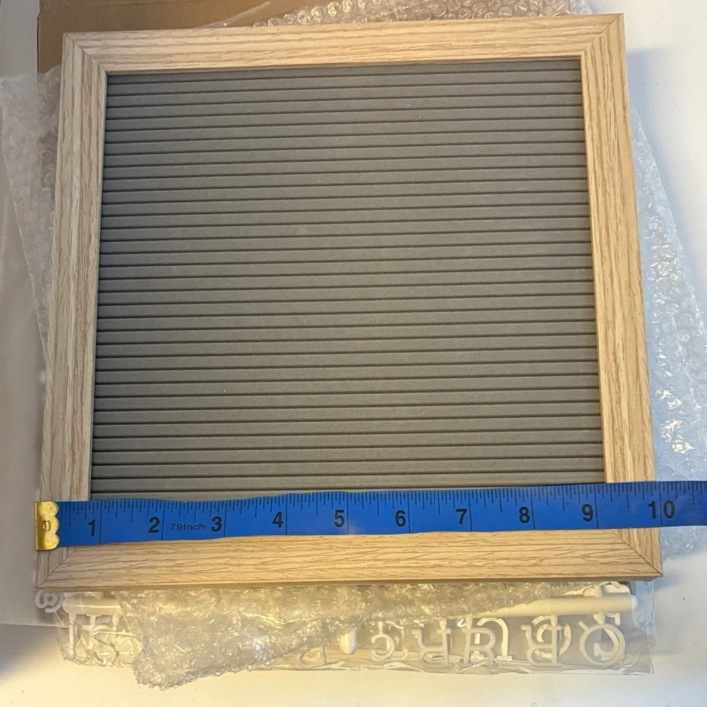 Changeable Letter Board - Brown
